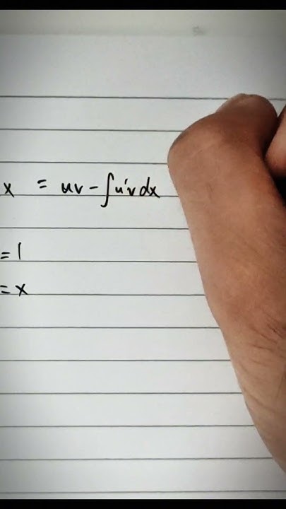 how-to-integrate-ln-x-using-integration-by-parts-a-level-maths-lofi