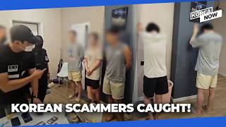 Crackdown on scam ring that escaped Southeast Asia to swindle Korean victims
