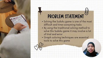 MAT668 SOLVING SUDOKU GAME USING GRAPH COLOURING METHOD