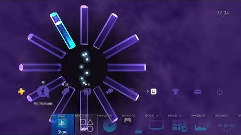 PS4 13.02 Debug Settings In Theme Preview (Devkit)
