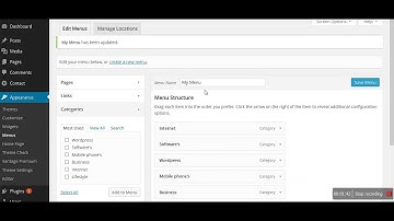 how to create category as pages in wordpress
