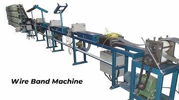 Wire Band Machine Gluing Wire For Staple/Brad Nail