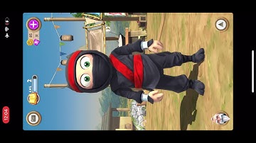 Trying to train a clumsy ninja. clumsy ninja part 1.