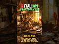 Step inside the world of timeless Italian craftsmanship.