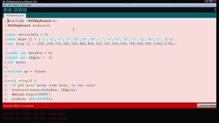 Using A Ps2 Keyboard And Arduino As A Piano..sort Of