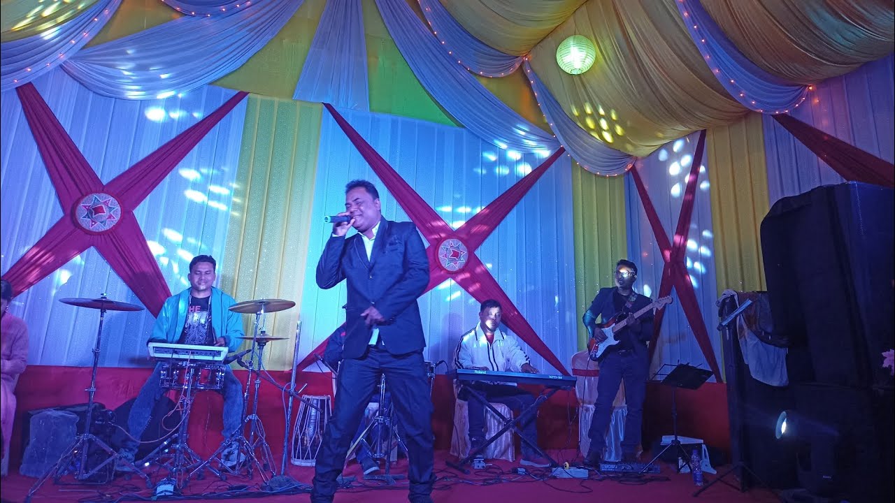 Tumi Achho Eto Kachhe Tai | Kumar Sanu | f.t Krishna Barman | wedding party | bibhashmusic