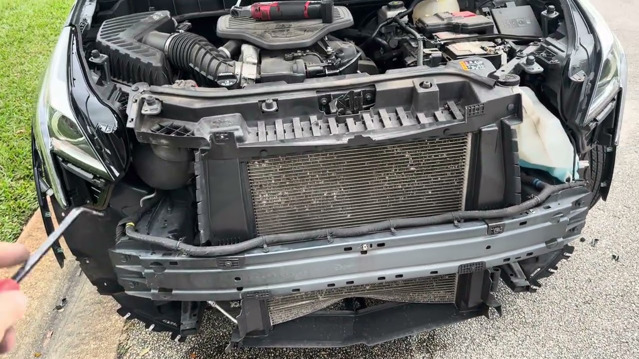 2019 Cadillac XT5 Radiator Replacement - Full Process