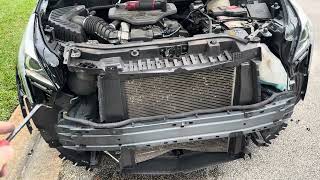 2019 Cadillac XT5 Radiator Replacement - Full Process