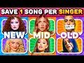 Save One Song Per Artist 🎤 Old, Mid, or New? | Music Quiz 2025