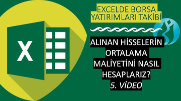 ÇOKETOPLA Formülü İle Güncel Hisse Maliyetini Hesaplamak | Borsa Takip Programı Yapımı Video 5