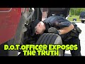 20 Year Ex D.O.T Officer Exposes The Truth "Yes We Pulled Truck Drivers Over To Make A Quota"