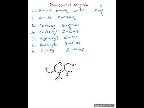 Let's Identify Functional Groups - YouTube