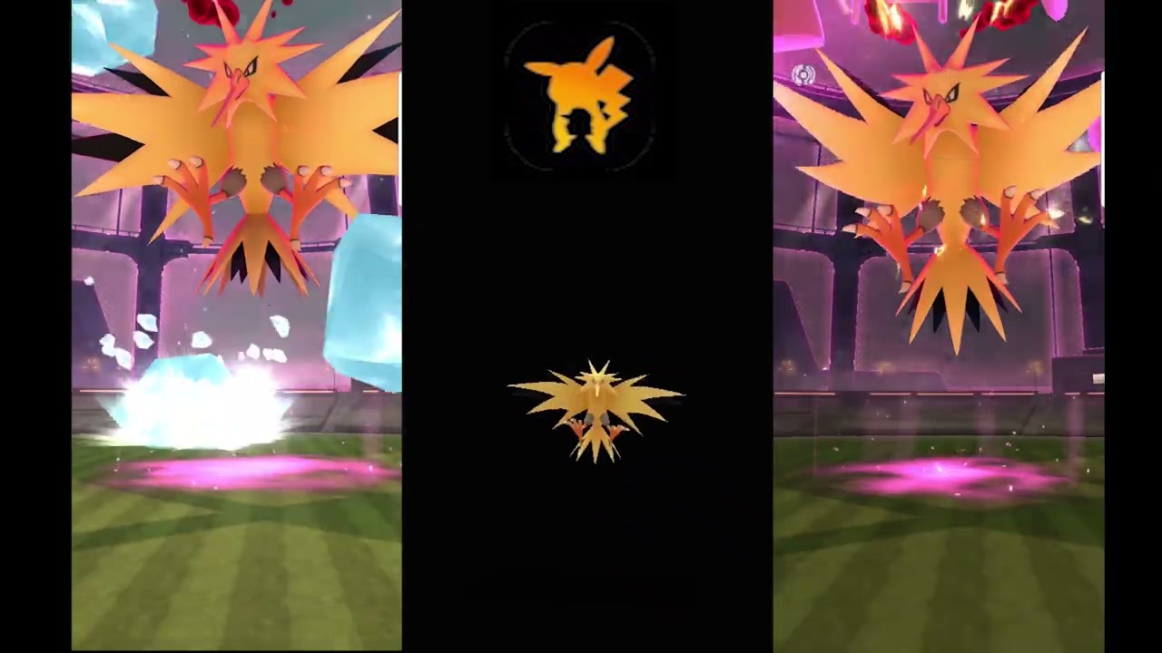 PokemonGo - Zapdos Dynamax Duo - No Boosts - No Mushroom