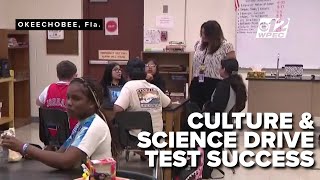 Florida teacher's engaging methods to increase student's science test scores by 20%