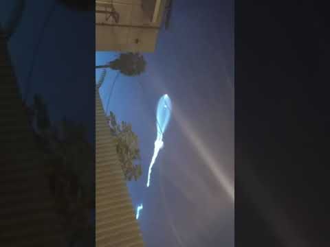 BlUE LIGHT IN THE SKY