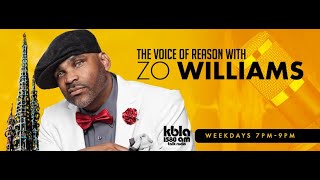 VOICE OF REASON WITH ZO WILLIAMS January 7, 2026 8 PM PST