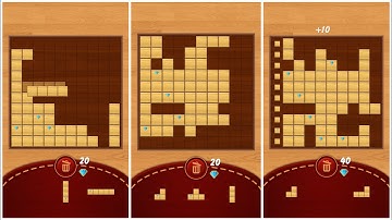 Wood Block - Block Puzzle - Funny Puzzle IQ Games - Part 26 - Gameplay Android and iOS Walkthrough
