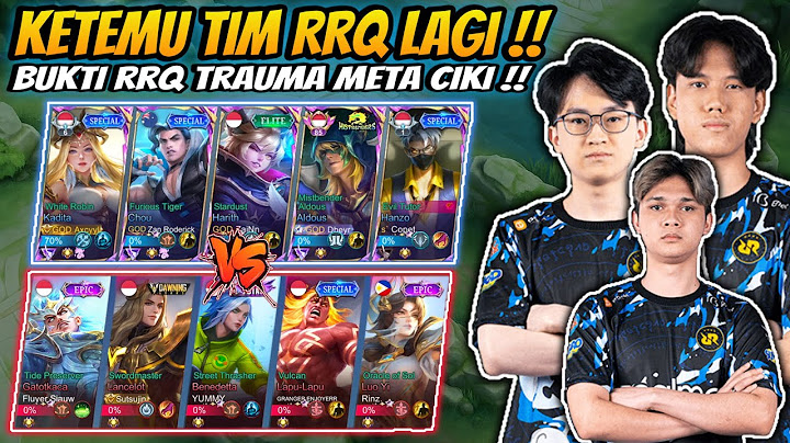 Ketemu RRQ Hoshi Lagi !! Apakah Ini Bukti RRQ Trauma Meta Ciki ?!