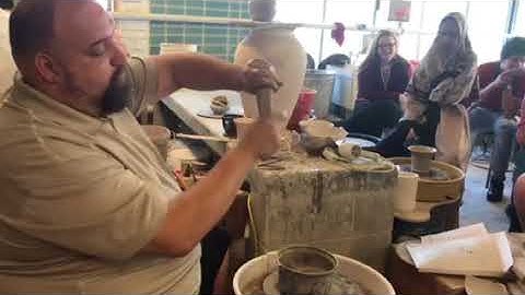 Creating a handle for a mug and how to apply it.