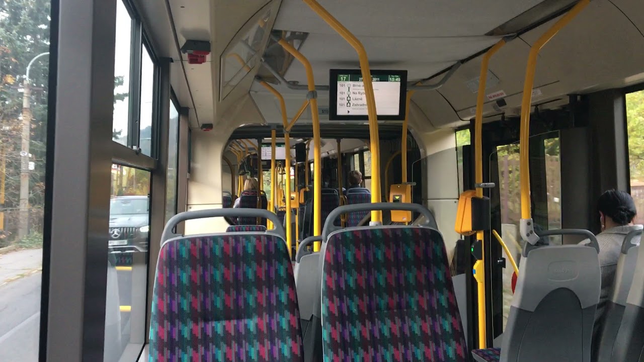 Jízda autobusem Irisbus Citelis 18M CNG #802 DPmÚL na lince 17