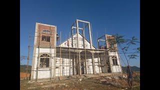 Progress Pembangunan Gereja Langgo sampai tanggal 27 Juli 2021