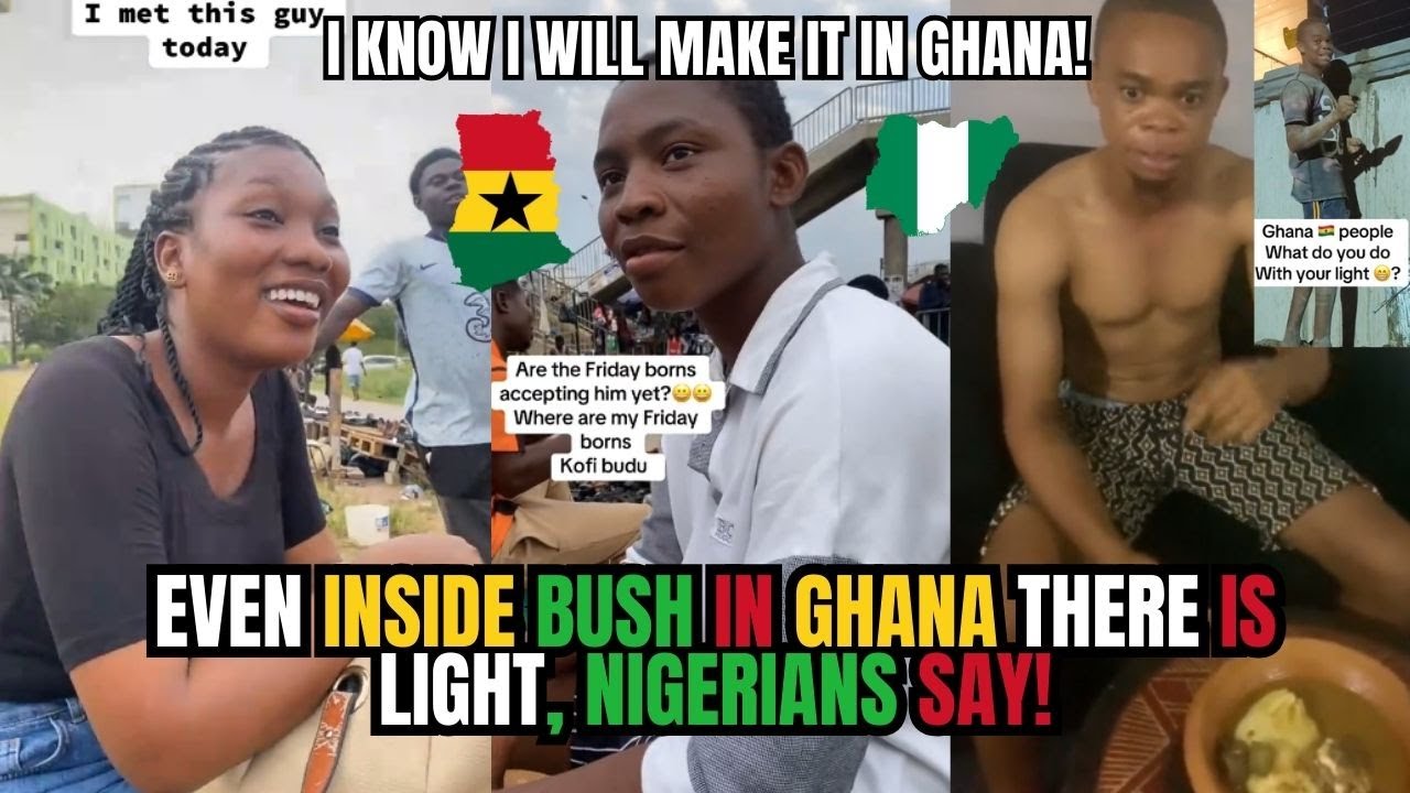 🇬🇭🇳🇬 NIGERIAN Says Even IN The BUSH/VILLAGE In GHANA There Is LIGHT || LIVING IN GHANA || Kamma Dyn