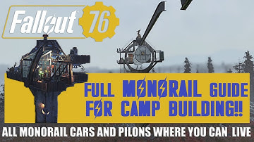 Fallout 76 -All Spots for Monorail and Pilon living!