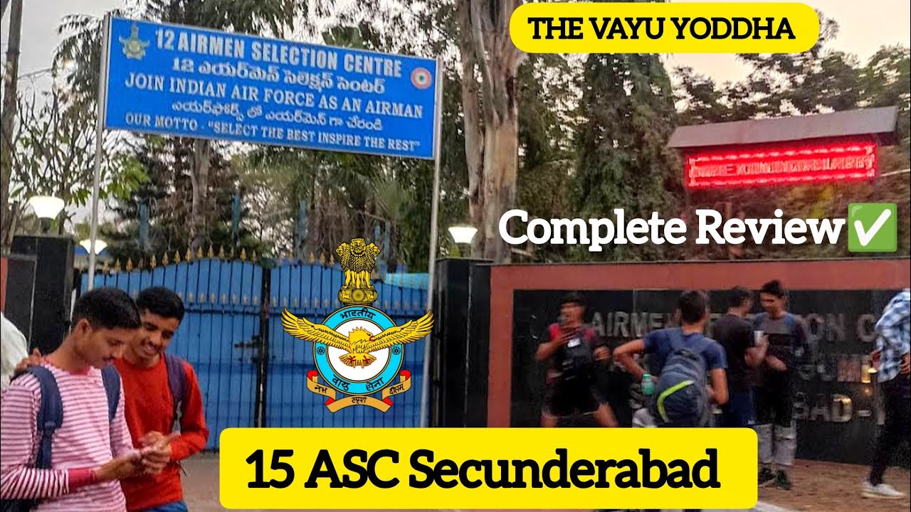12 ASC Secunderabad ||  Phase 2 review || THE VAYU YODDHA