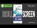 🔴DISEÑO PARA GIGANTOGRAFIA 2 CorelDRAW (ROLL SCREEN) 🚀+ Link de descarga
