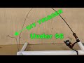 How to Make the (TRIGGER) for an Automatic Ice Fishing Hook Setter for under $6! Packable Design