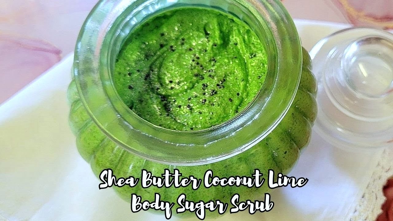 Tree Hut Shea Dupe Coconut Lime Whipped Emulsified Sugar Body Scrub