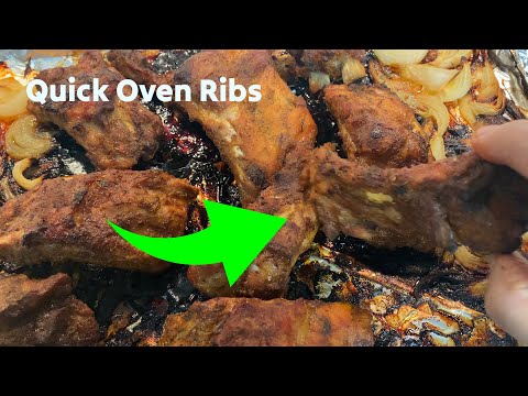 Quick Oven Baked Ribs 🟡 Cooking Gizmos