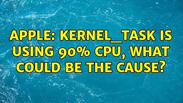 Apple: kernel_task is using 90% CPU, what could be the cause? (2 Solutions!!)