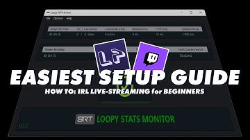LOOPY SRT: Setup Disconnect Protection & Control OBS with Moblin & OBS Blade