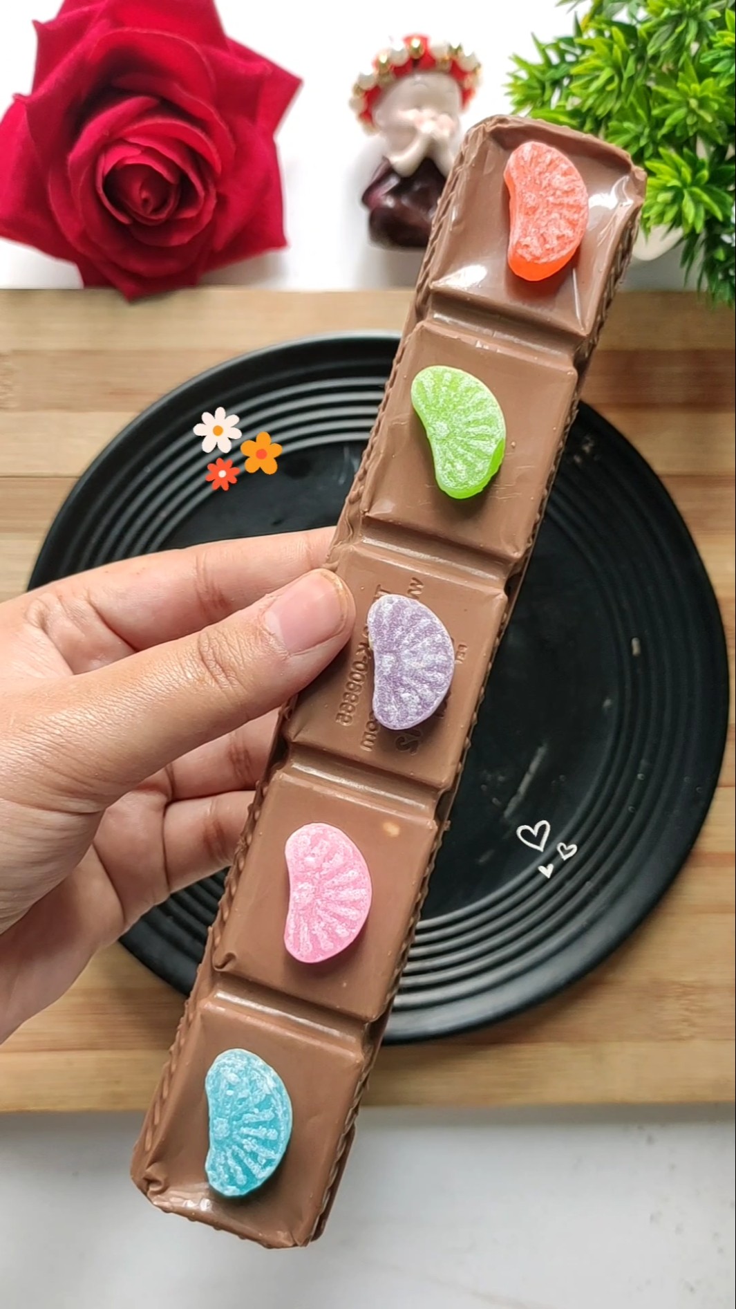 Love Bite Candy Icecream Long Chocolate 🤯 #shorts #shortfeed