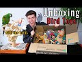 Unboxing Bird Toys with My Birds!