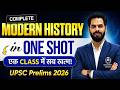 Modern History - FINAL REVISION One Shot 🔥 | for UPSC Prelims 2026 | Suhail turkie