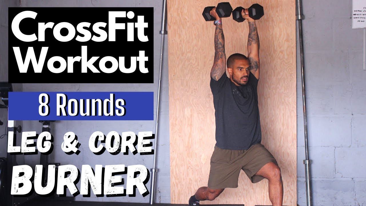 A KILLER At Home CrossFit® Dumbbell Workout - YouTube