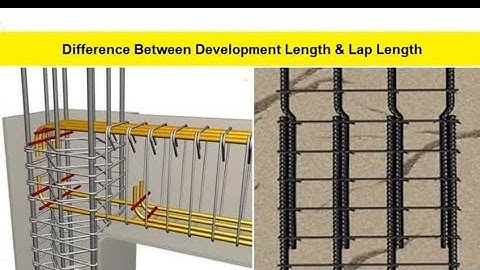 Difference between Development Length & Lap Length