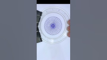 How to make amazing Spirograph design #drawing #spirograph #art #satisfying #shorts #2024