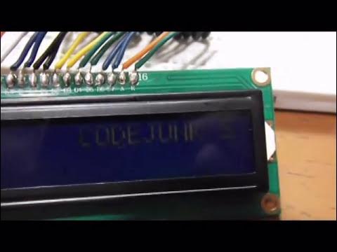 Tutorial membuat text berjalan dengan Arduino UNO pada LCD 16x2 - YouTube