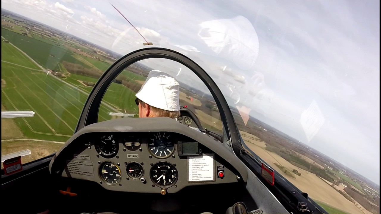 Winch launch failure in ASK21 glider YouTube