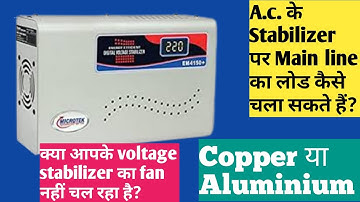 Microtek EM4150+ Voltage Stabilizer For A.C. Full Inside Review In Hindi|Skill Development