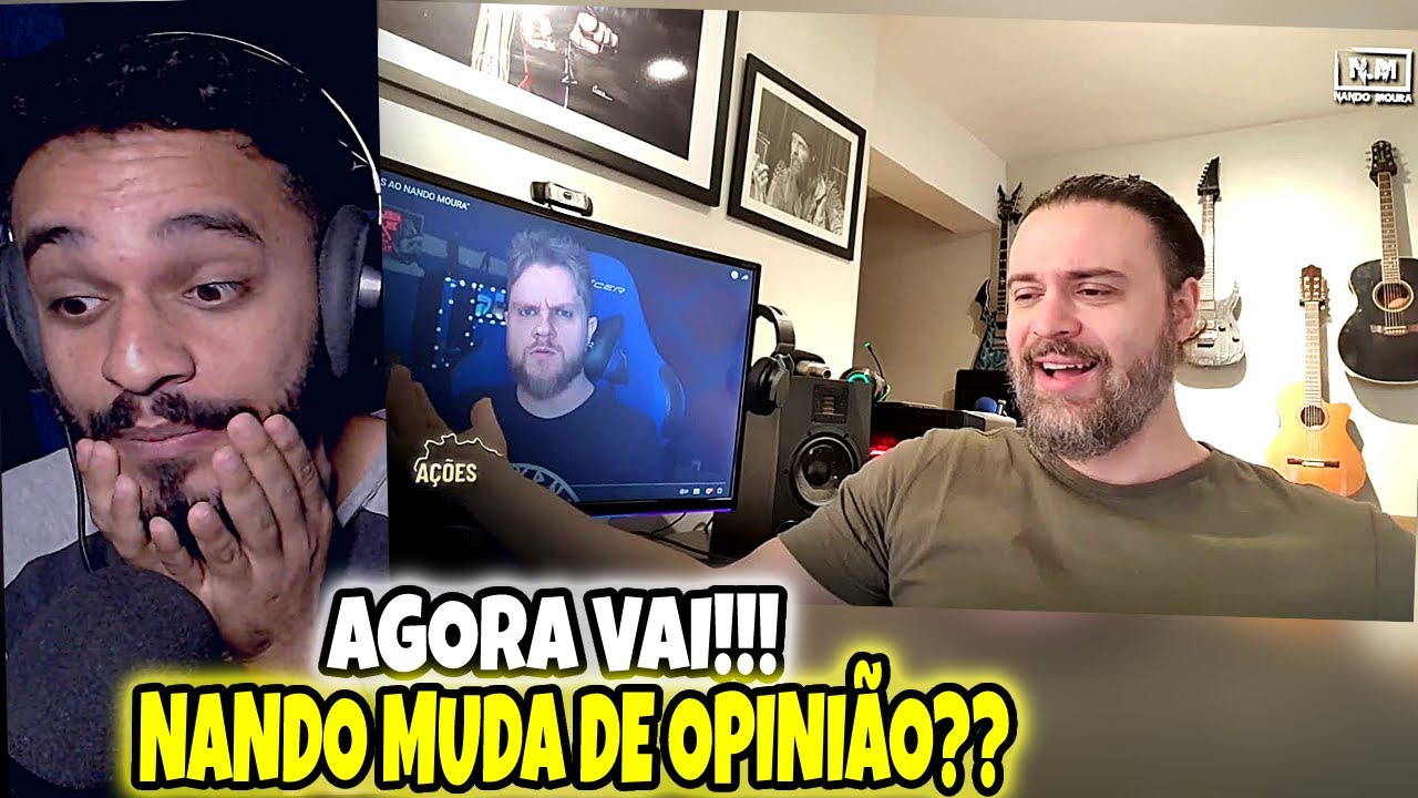 REACT | VOCÊS VENCERAM | MUDEI MEU VOTO | NANDO MOURA