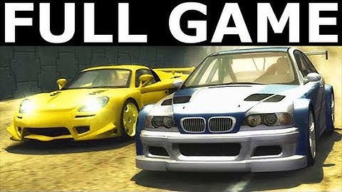 Need For Speed: Most Wanted 2005 - Main Story - Full Game Walkthrough & Ending (No Commentary)