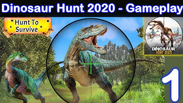 Dinosaur Hunt 2020 - A Safari Hunting Games (by Timuz Games) Game-play (IOS,Android) | MG Games