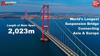 Building The World's Longest Suspension Bridge  The 1915 Çanakkale Bridge