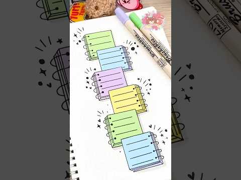 ✨Try this paper note ideas! #shorts