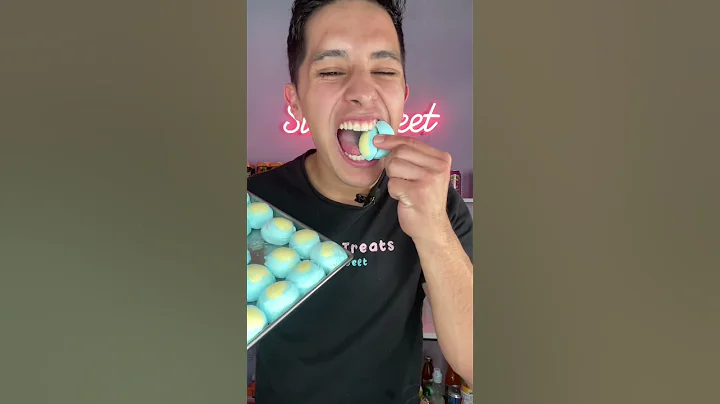 Freeze Dried Our Top Taffy  #asmr #candy #satisfyi...