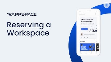 Employee App: Reserving a Workspace